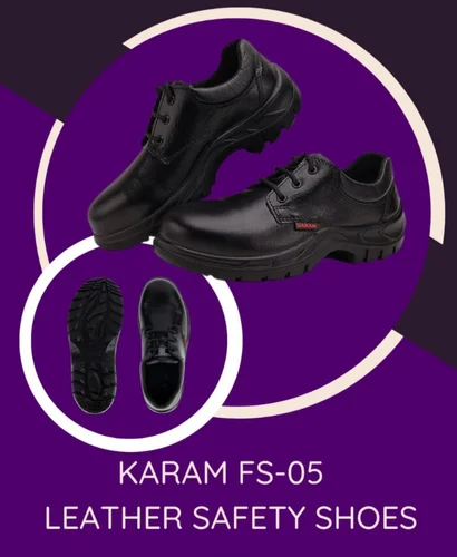 Karam lather Safety Shoes