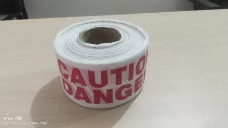 Caution Tape Warning White Danger Tape