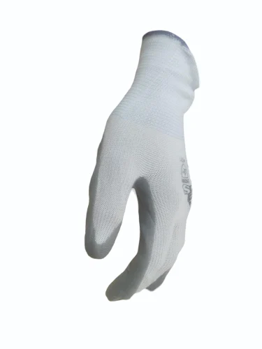 Pu Coated White / Gray Gloves